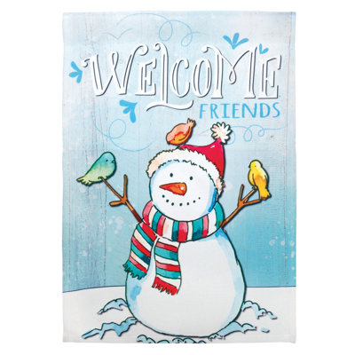 Bryttani Double Sided Polyester Christmas Garden Flag