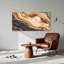 Art mural noir et beige-133537582