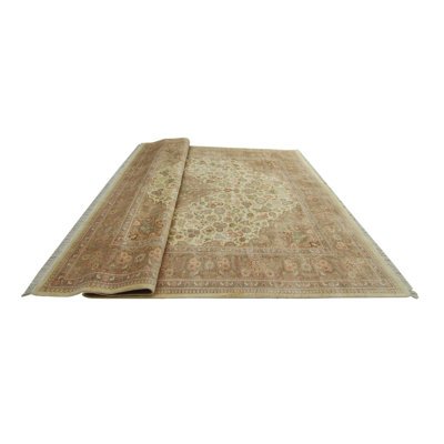 Massimo One-of-a-Kind 9' X 12'5" New Age Wool Area Rug in Ivory