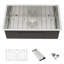 Évier de cuisine encastrable 32 po - 32 po x 19 po x 10 po en acier inoxydable