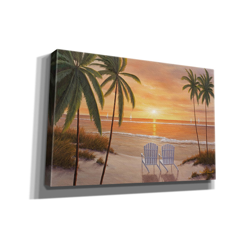 «Tropical Sun Watch» par Diane Romanello, H 12 po x l 18 po x P 0,75 po