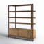 Reza Solid Wood Bookcase-1157326370