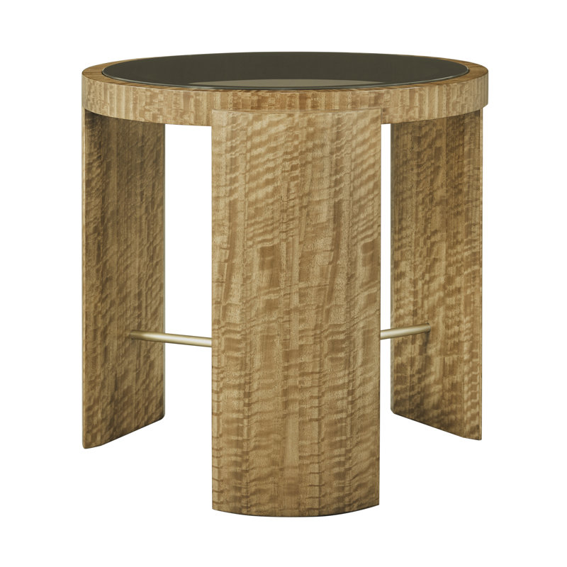 Jenson Glass Top End Table