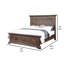 Lit plateforme tapissier Alvonte-804562948