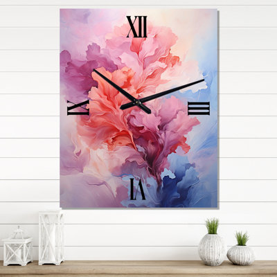 Dreamscapes - Horloge murale impressionniste abstraite