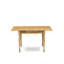 L'ensemble de 3 pièces de table de salle à manger moderne contient une table rectangulaire en bois avec Dropleaf et 2 chaises de salle à manger Parson en tissu de lin, chêne-112673219-109975703-109975704