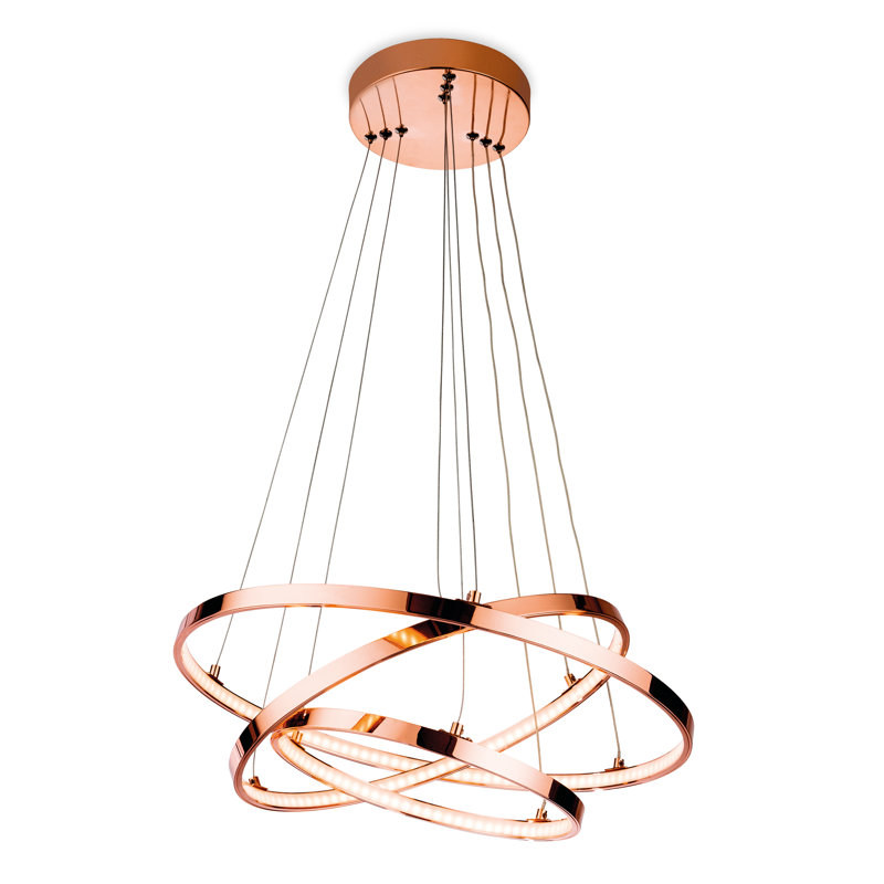 Pendants 1 - Light LED Sphere Pendant, Copper
