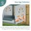 Metal Nesting Boxes for Chicken,3 Compartment Nesting Box,Galvanized steel Nesting Boxes for Hens, Easy to Assemble