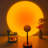 Sunset Lamp Projection Rotation Rainbow Projection Lamp Led Romantic Visual Led Light With Usb,sunset Red