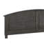 Grand lit Hammond (matelas non inclus), gris