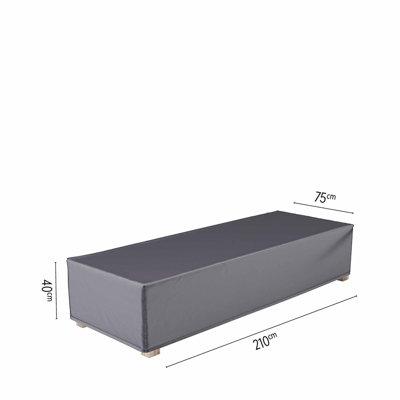 Jayant Outdoor Patio Chaise Lounge Cover