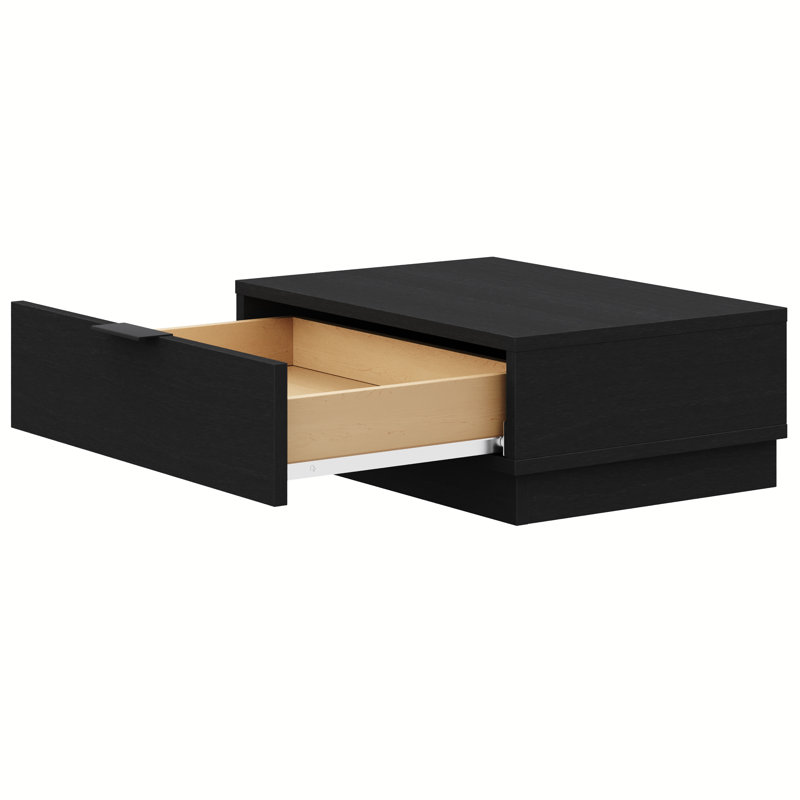 Satori Nightstand In Black, Set Of 2, Black