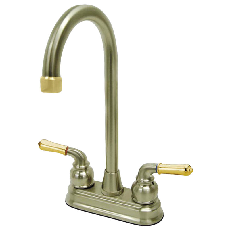Magellan Centerset Bar Faucet, Vintage Nickel