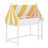 Loft Bed With Canopy, LED Lights, And Book Shelf-1695259293