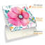 Sweet Spring Bouquet Tiles Mix Wall Stickers 15cm x 15cm PVC
