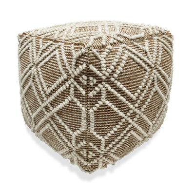 Pouf brun clair ADDO