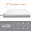 Matelas en mousse viscoélastique 10 pouces dans une boîte-990116384