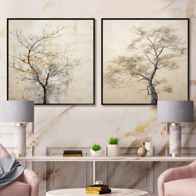 Minimalisme - Arbre d'érable beige Melody