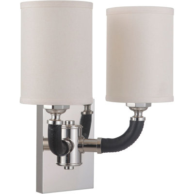 Appliquee à bras 2 lumières Bolger