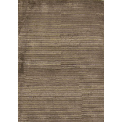 Hand-Knotted High-Quality Brown Area Rug