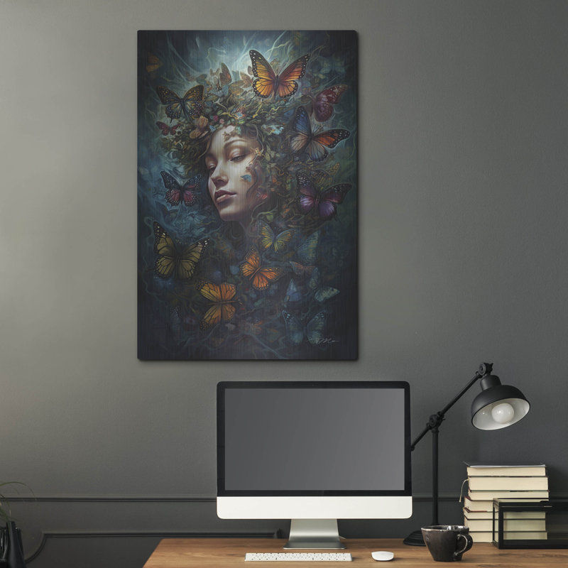 «Butterfly Dream» par Momart, August Grove, H 36 po x l 24 po