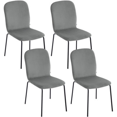Nyeem 46.5cm H Velvet Upholstered Side Chair