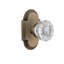 Plaque Cottage avec bouton de porte en cristal-874821599-1044595063-1044595062