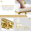 Chaise d'appoint en acier inoxydable Carterville-1033144138-1033144137