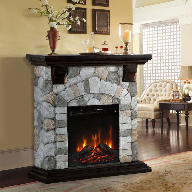 Nordmeyer 36'' W Electric Fireplace