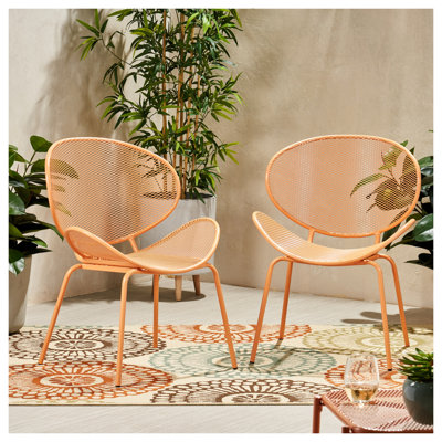 Ensemble de 2 chaises de salle à manger Elba