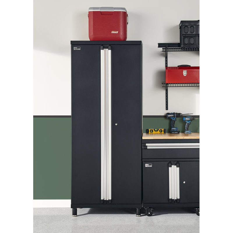 Armoire de rangement 2 portes ProGarage H 74,9 po x l 30 po x P 18 po