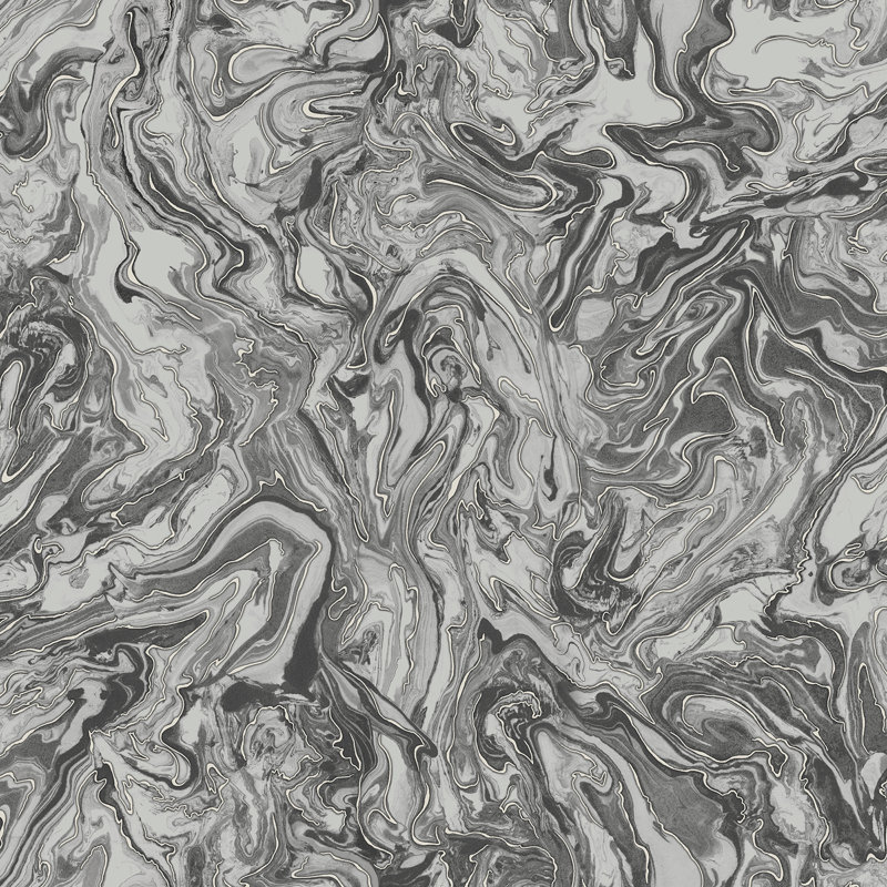 Osgood Wallpaper, Charcoal