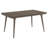 Dark Brown 5-Piece Rectangular Dining Set