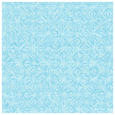Light Blue Geometric Pattern Comforter