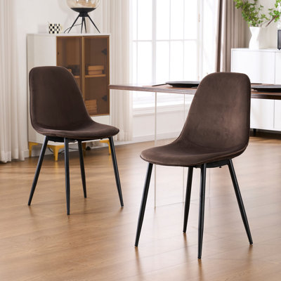Chaise rembourrée en similicuir Kavi 