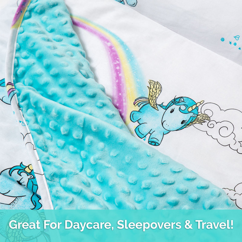 Tapis de saut pour enfant JumpOff Jo, Unicorn Pixie Dust