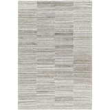 Abstract Area Rug in Gray