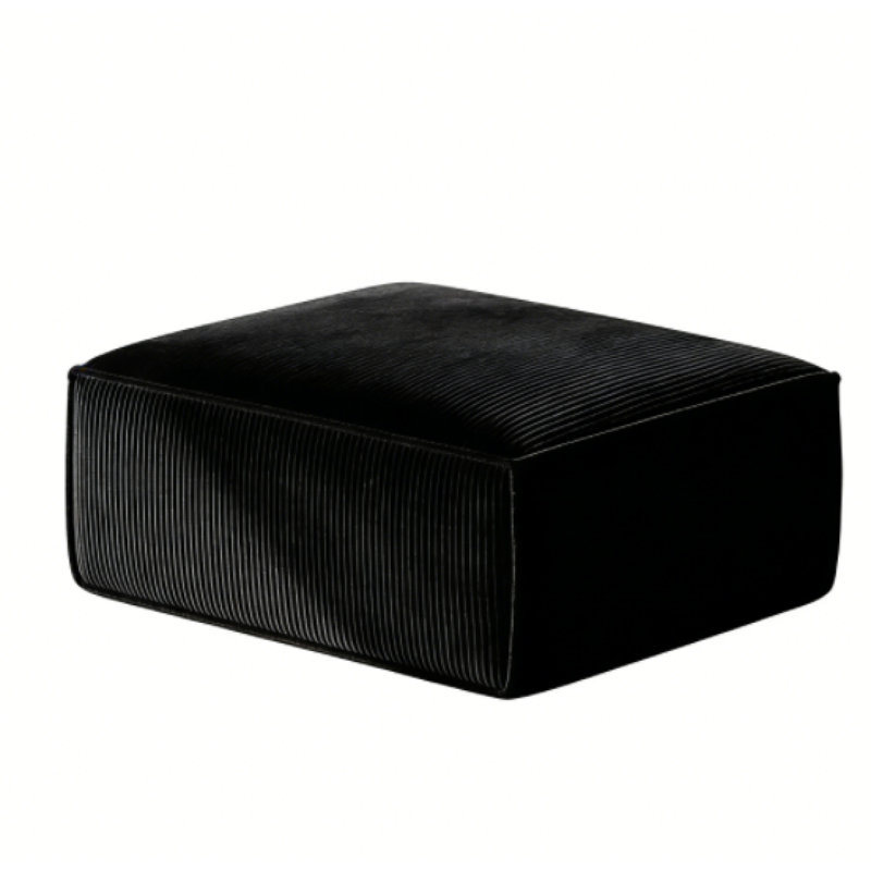 Space-saving Black Foam Sectionals, Multifunctional Modern Design For Home