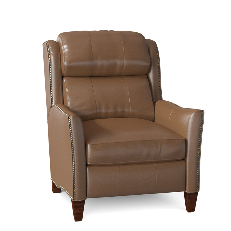 Lancaster Manual Recliner, Manual, Plantation, Rio Mineral Genuine Leather