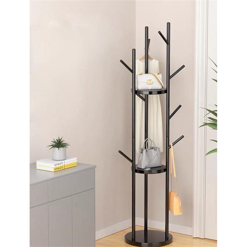 Portant à vêtements pour la maison, Noir