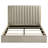 Bookcase Storage Queen Bed with Sliding Shelves