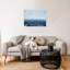 «Grayscale Seascape IV» par Michael Willett, reproduction d'art sur toile encadrée-112655148