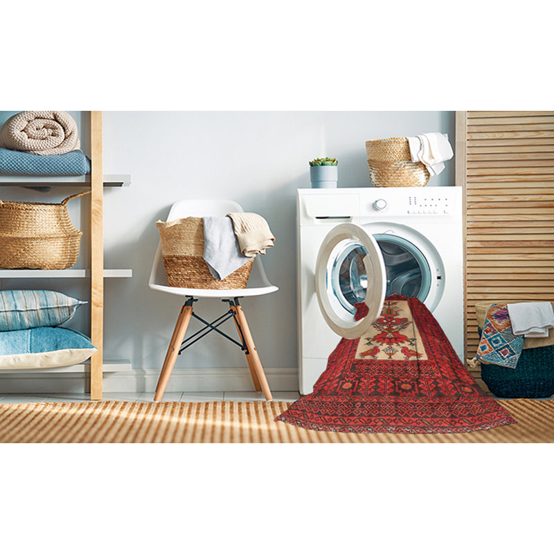 Castoro Oriental Indoor Rug, Round 4'