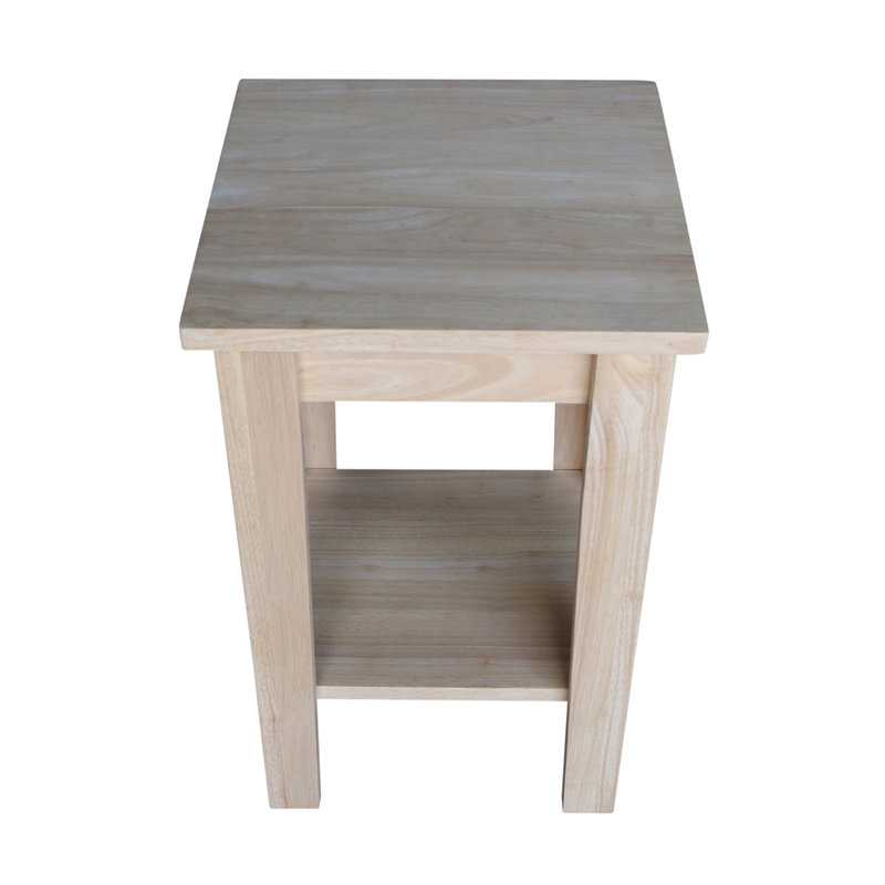 Dufrene Solid Wood End Table