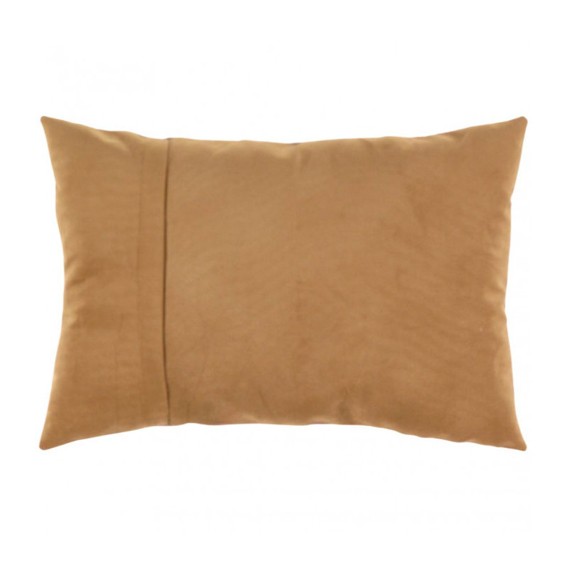 Square Pillow Cover & Insert, Rectangle, 16"H x 24"W, Red/Blue/Beige