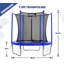 Ensemble de trampoline d'extérieur / extérieur rond 7,5 pi avec système de clôture de sécurité Machrus Upper Bounce-1826764328
