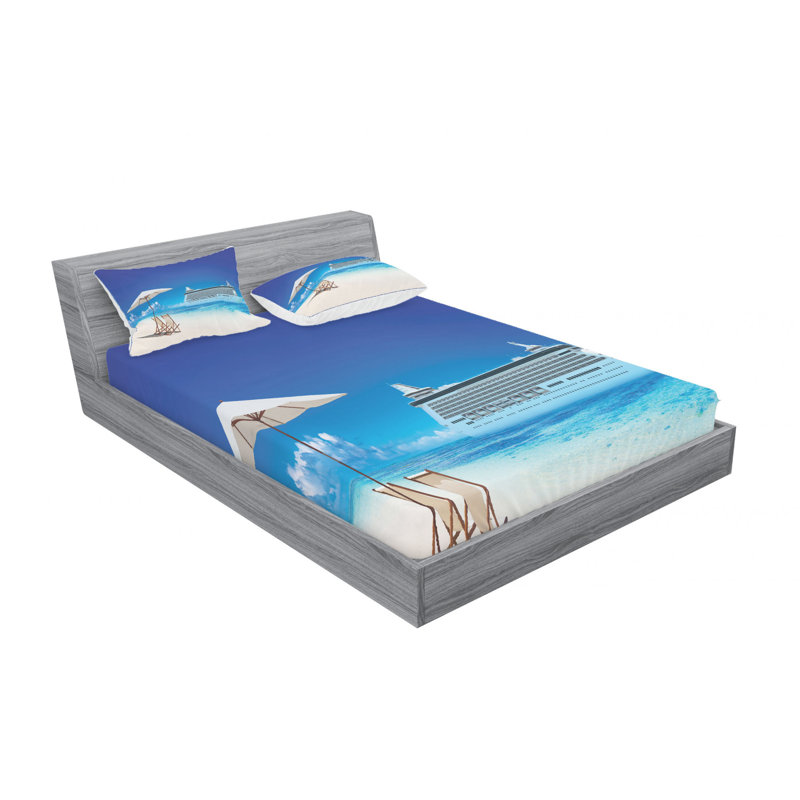 Microfiber Sheet Set, Full Sheet Set with Fitted Sheet