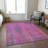 Kinslee Washable Striped Indoor / Outdoor Rug-1385091906