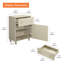 Grandes tables de chevet Nighstands avec tiroirs et portes-652141747-652141749