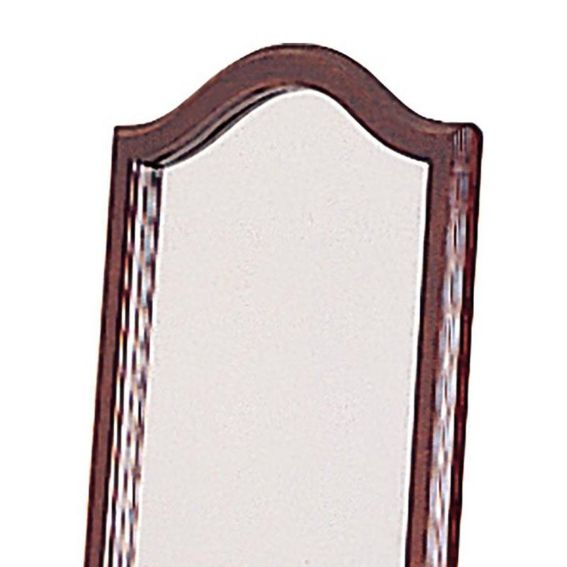 Miroir pleine longueur en bois Merlot